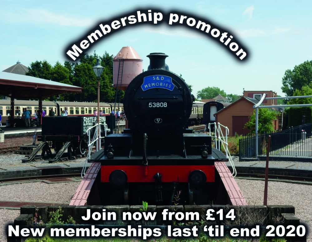 Membership promotion. New memberships - from £14 - will last until the end of 2020.