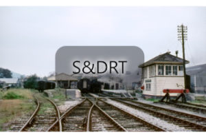 41290 & 41307 in platforms, Glastonbury & Street, 11-10-65