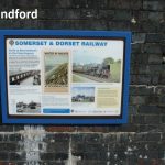 Information boards about the S&D line have been springing up in various places recently