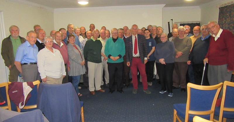 The 300th meeting of the Somerset & Dorset Railway Trust's Dorchester Area Group