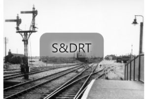 Highbridge S&D station looking south east, 1960s