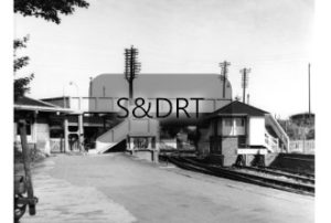 Highbridge S&D station looking from platform 5 towards Burnham, 1960s