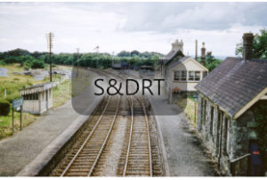 Masbury; general view of station, Summer 1961