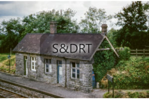 Masbury; station building & waiting rooms, Summer 1961
