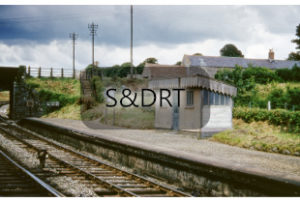 Masbury; waiting room on down platform, Summer 1961