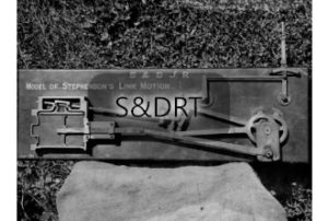 S&DJR working model of Stephenson's 1911 link motion, 1960s