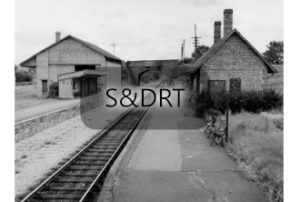 West Pennard station, looking east, 1960s