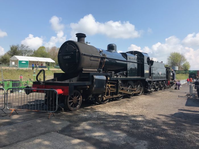 S&D 7F No. 53808 at Ropley