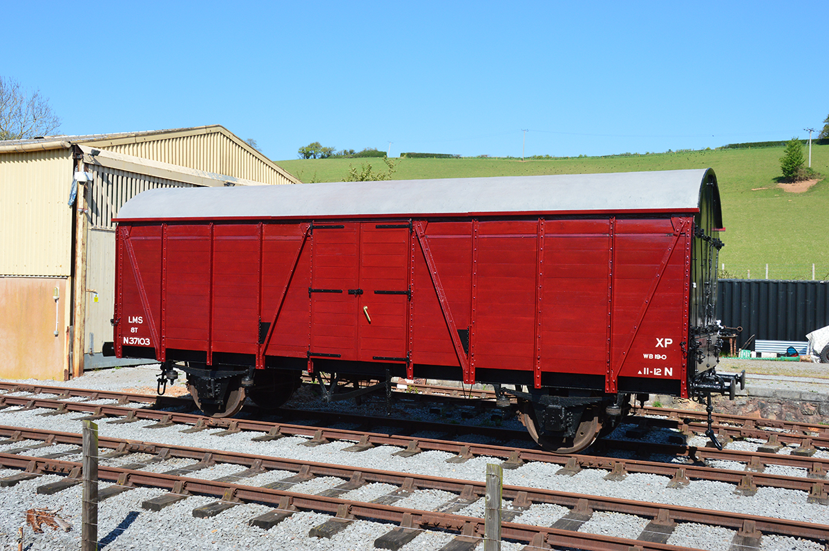 The CCT outside the shed at Washford