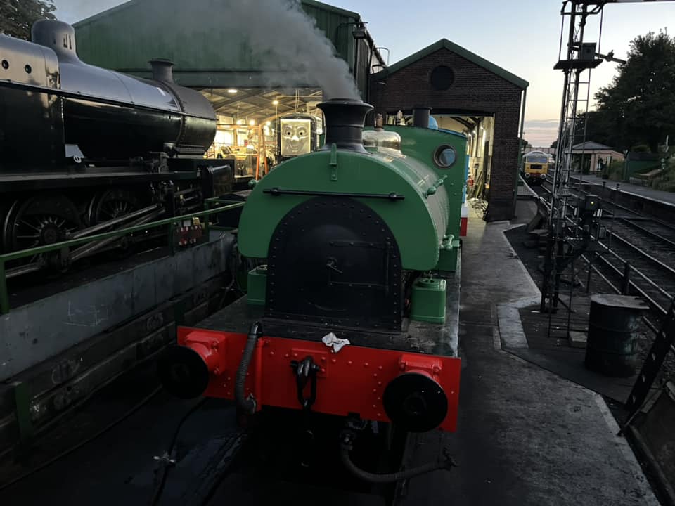 Steam at last!