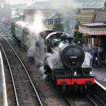 53808 at the Watercress Line Autumn Steam Gala