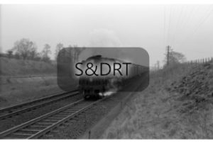 Templecombe; Merchant Navy Class No. 35014 'Nederland Line' on passenger service; G A Richardson