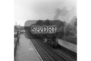 New Milton; Standard Class 4 No. 76009 on Down passenger service, 1960s (2); G A Richardson