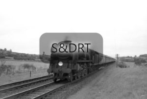 Semley; Battle of Britain Class No. 34059 'Sir Archibald Sinclair' on passenger service, 1960; G A Richardson