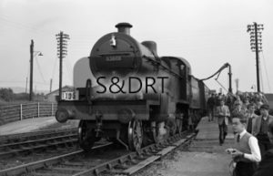 Evercreech Junction; 53808 on Ian Allan 'Western Sunset' railtour, 22-09-62 (1); G A Richardson