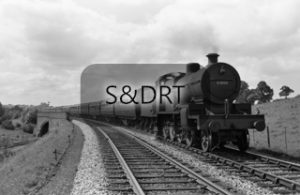 Radstock Five Arches; 53808 on Exmouth-Cleethorpes service; G A Richardson