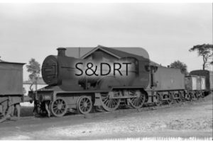 Templecombe; 40564 in yard, 1960; G A Richardson