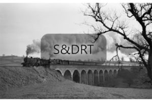 Prestleigh; 40634 & 73050 on Up 'Pines Express', January 1961; G A Richardson