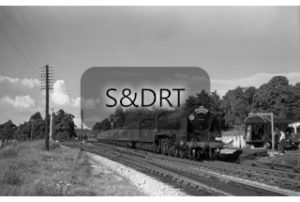 Broadstone; KA No. 30782 'Sir Brian' on LCGB's 'The South Western Limited' railtour, 18-09-60 (1); G A Richardson