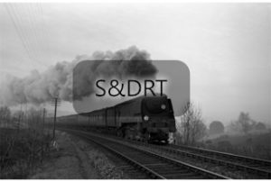 Oakley (nr. Basingstoke); West Country No. 34007 'Wadebridge' with passenger service; G A Richardson