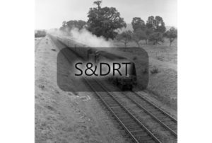 Motcombe; Battle of Britain Class No. 34067 'Tangmere' on passenger service; G A Richardson