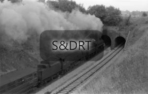 Chilcompton Tunnel; 75027 and 34041 'Wilton' on Down through service (2); G A Richardson