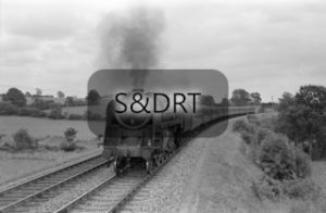 Masbury; 92059 on through service, 1961; G A Richardson