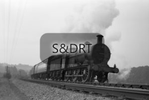 Cole; 3F 43682 on 2-car passenger service, 1960; G A Richardson