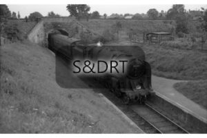 Templecombe; 92220 'Evening Star' [approaching Templecombe, sequence of 5 photos], 1962 (1); G A Richardson