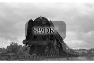 Cole; 9F (92203?) on Bournemouth-Manchester passenger service, 1960; G A Richardson