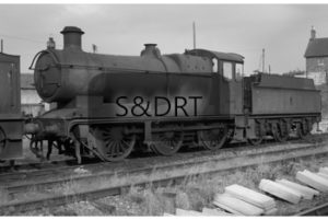 Templecombe; detail view of 2215 in the yard, 1961; G A Richardson