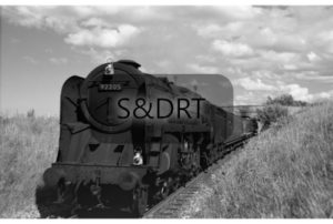 Hammoon; 92205 on Up passenger service, 1960; G A Richardson