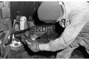 Masbury; Peter Smith firing 73019 on northbound climb, 05-01-62 (1); G A Richardson