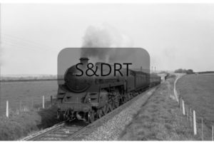 Hammoon; 73050 on Up passenger service; G A Richardson