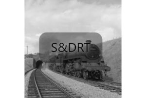 Chilcompton tunnels; 75023 & West Country on Down passenger service, 1961/2