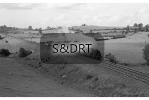 Shepton Montague; 75073 on a Down local service, 1962; G A Richardson