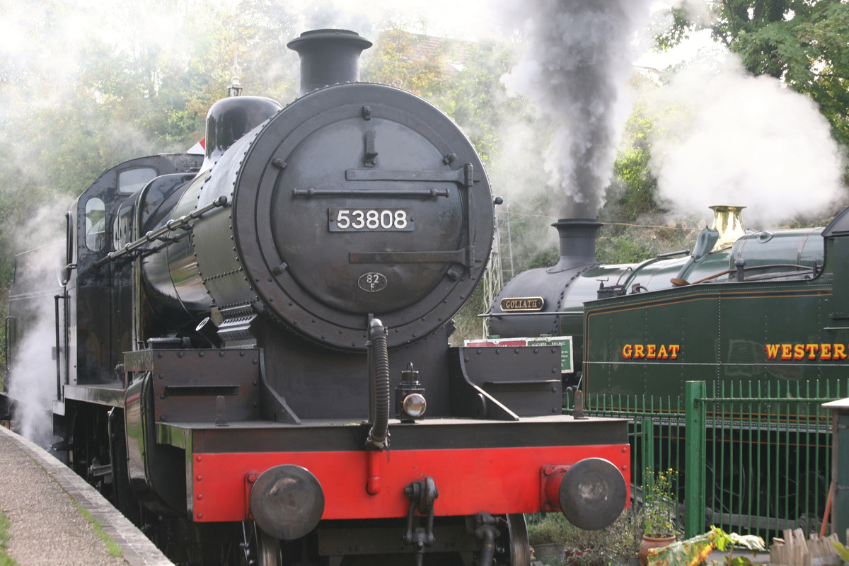 53808 at the Autumn Steam Gala on the Watercress Line, October 2023.