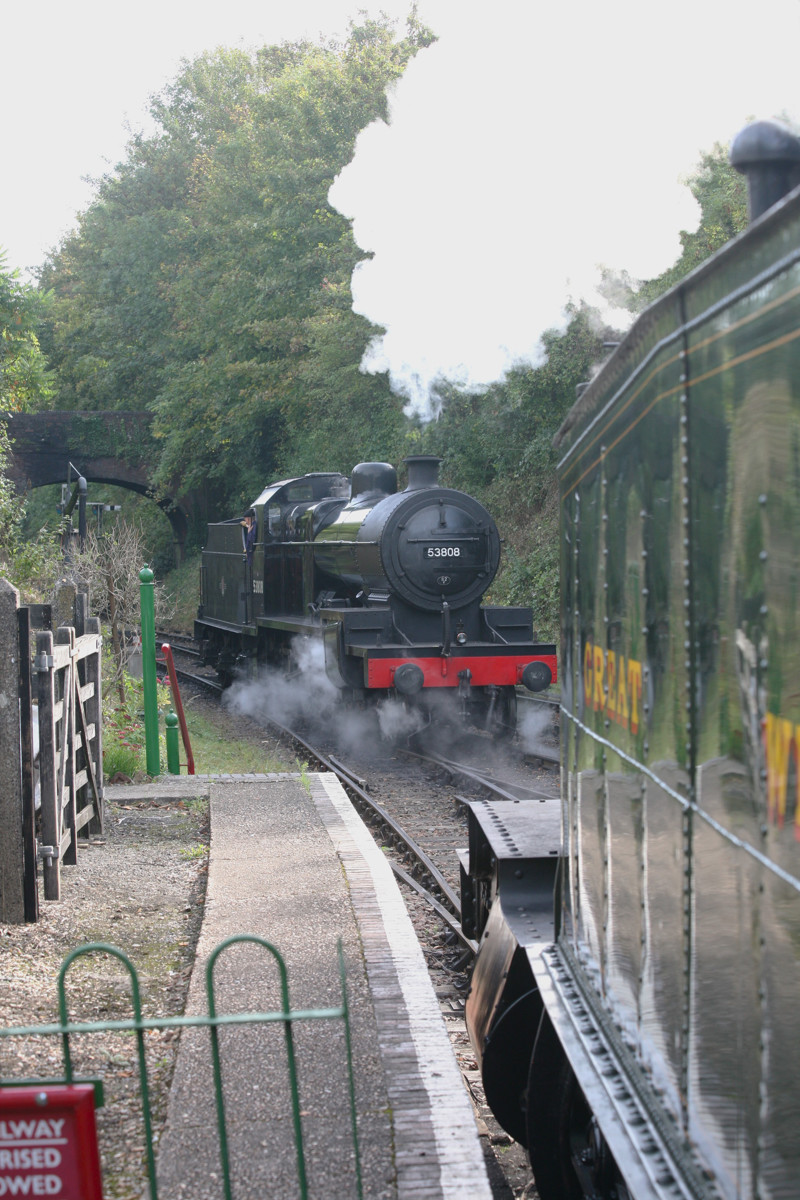 53808 at the Autumn Steam Gala on the Watercress Line, October 2023.