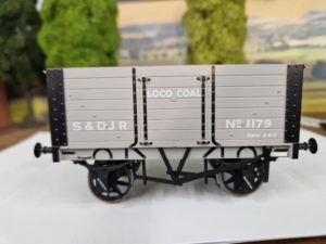SDJR Loco Coal O-gauge wagon