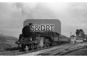 Shillingstone; 73050 on 3.40 pm Up service, 1961; G A Richardson