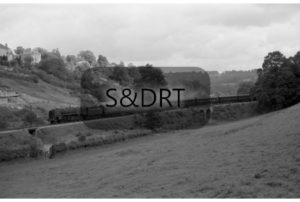 Combe Down; 92245 on Up 'Pines Express', summer 1962; G A Richardson