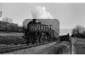 76068 on Up service, Wincanton, 1961; G A Richardson