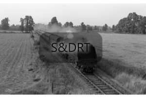 Henstridge; 34043 'Combe Martin' on Down through service, 1962; G A Richardson