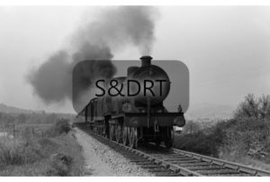 Devonshire Tunnel; 40634 & 44417 on 1O92 Cleethorpes-Exmouth service, approaching tunnel, 02-09-61; G A Richardson