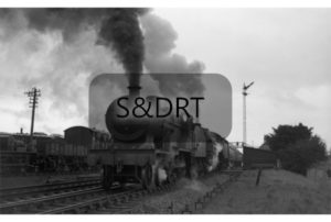 Shepton Mallet; 40564 & 73047 on Up 'Pines Express', 29-03-61; G A Richardson