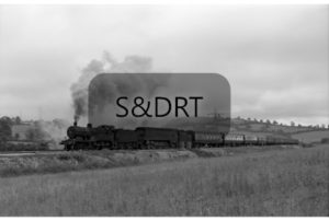 Prestleigh; 40634 & 34043 'Combe Martin' on Up through service; G A Richardson