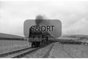 Blandford; 92220 'Evening Star' on last Up 'Pines Express', 08-09-62; G A Richardson