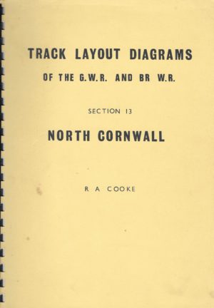 Track Layout Diagrams Section 13 North Cornwall