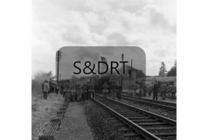Shillingstone; 53808 on LCGB Somerset & Dorset Rail Tour, 30-09-62 (2); G A Richardson