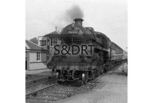 Shillingstone; 76016 on 9.39 am Down passenger service; G A Richardson